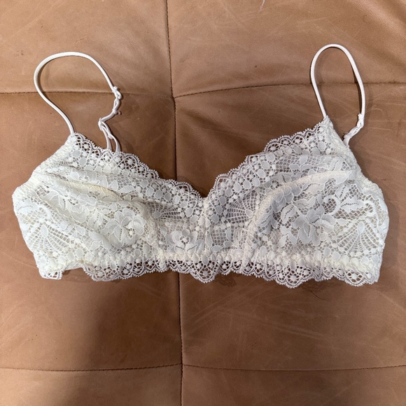 Free People Maya Multiway Bralette - Size Small - Ivory - Picture 1 of 5